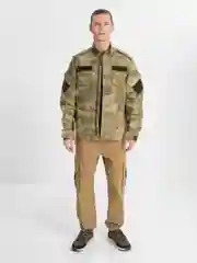 Песочный хаки китель PUNCHER тактический демисезонный мох
