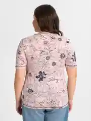 Пудровый футболка женская Lilians