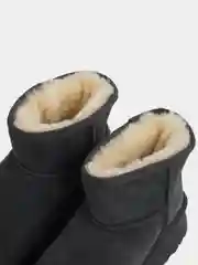 Серый угги женские, натуральные