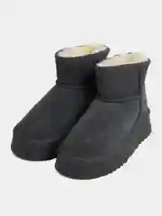 Серый угги женские, натуральные