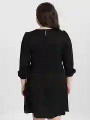 Угольный платье в горошек, короткое
