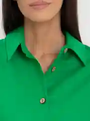 Рубашка женская, лён