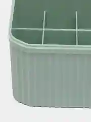 Зеленый органайзер для косметики
