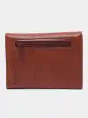 Коричневый кошелек женский из эко кожи