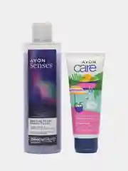 Набор "Senses" Avon: гель для душа + крем для рук