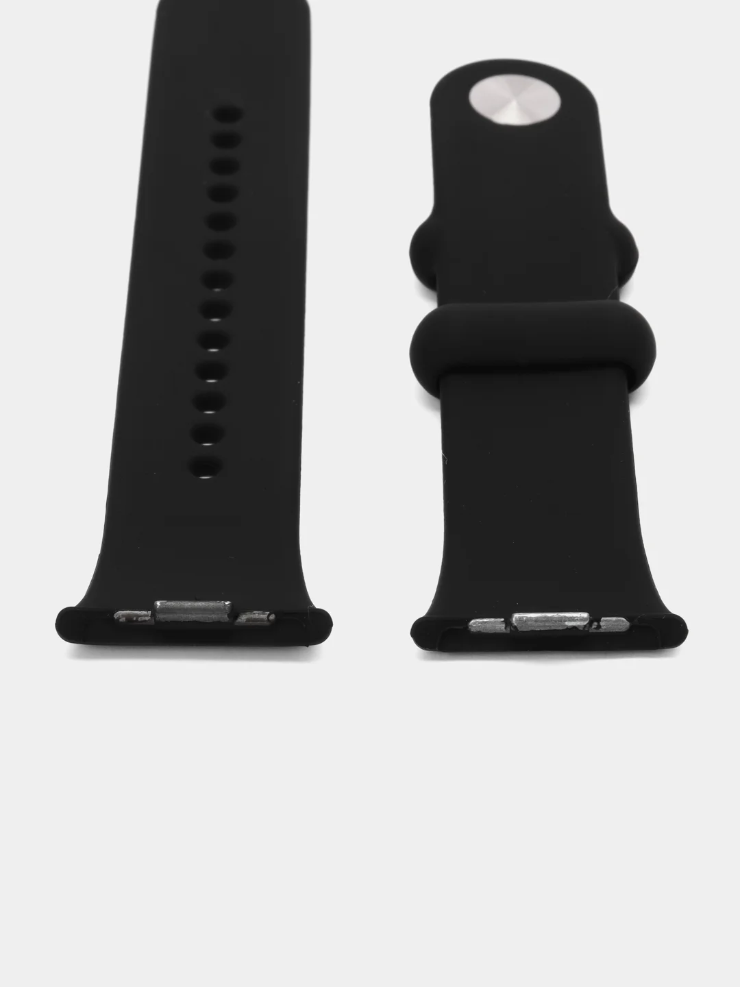 Черный ремешок Zibelino для Xiaomi Mi Band 8 Pro, силиконовый