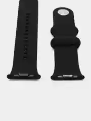 Черный ремешок Zibelino для Xiaomi Mi Band 8 Pro, силиконовый