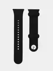 Черный ремешок Zibelino для Xiaomi Mi Band 8 Pro, силиконовый