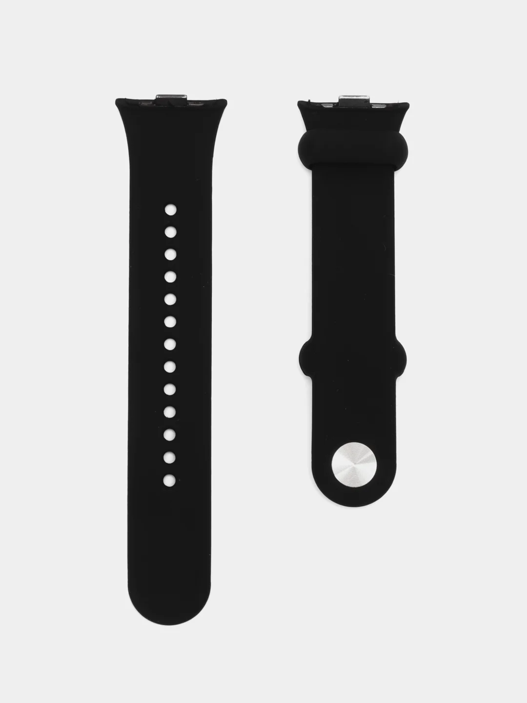 Черный ремешок Zibelino для Xiaomi Mi Band 8 Pro, силиконовый