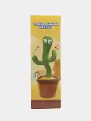 Розовый игрушка танцующий и поющий повторюшка "Кактус"