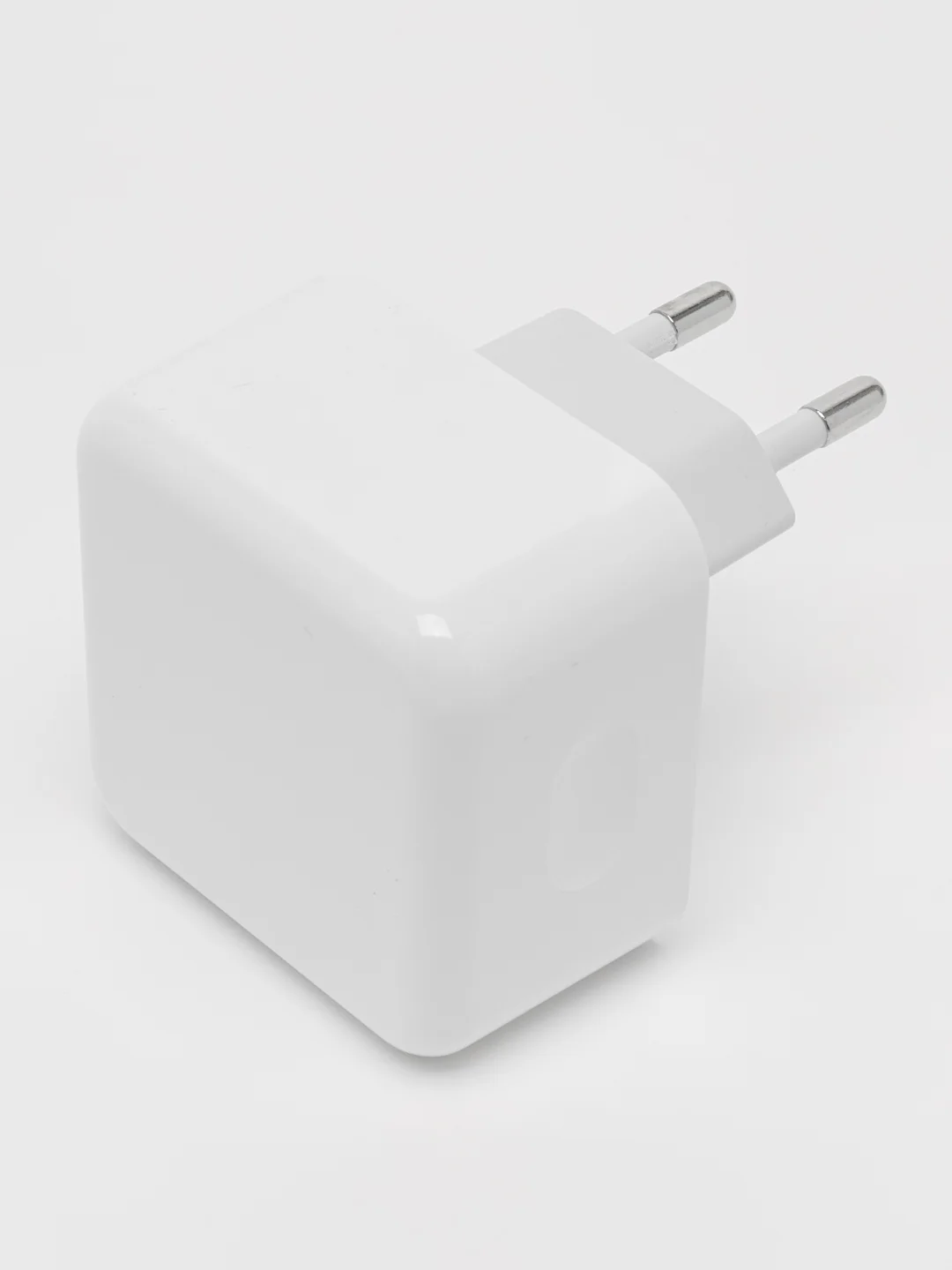 Белый блок питания для зарядки телефона с двойным входом type c 35W / для Samsung, Xiomi, Apple