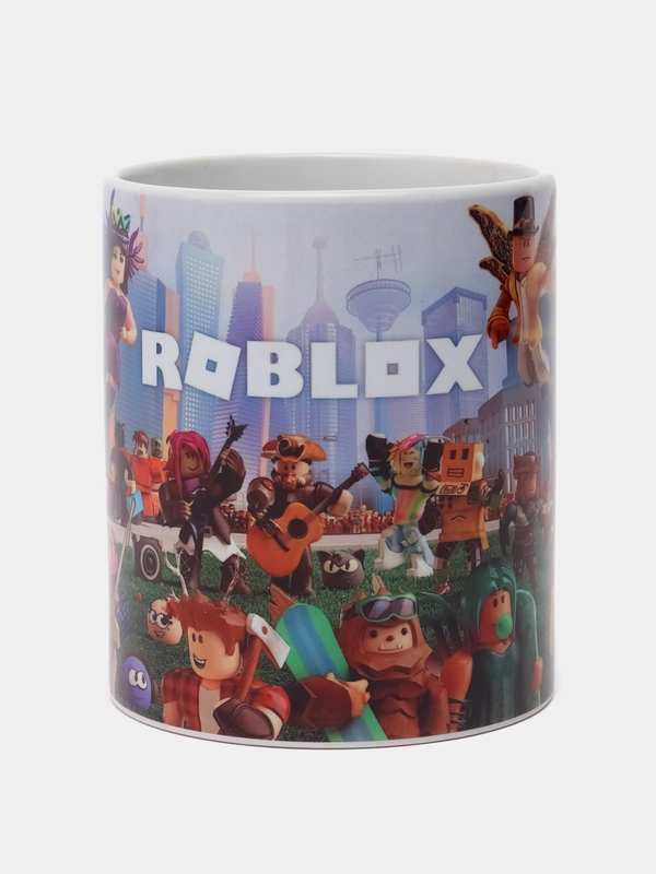 Кружка сувенирная, с принтом "Roblox", в подарочной коробке