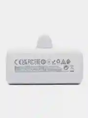Белый повербанк с дисплеем Hoco J116, 5000 мАч, разъём Type-C, power bank, внешний аккумулятор