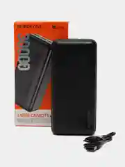 Черный повербанк BOROFONE BJ27B, 30 000 мАч, 2 USB + USB-C, внешний аккумулятор, Power bank