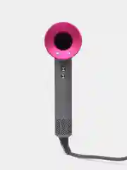 Розовый фен для укладки и сушки волос Super Hair, с разными насадками