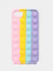Пурпурный чехол для iPhone 6, 7, 8, SE 2020, SE 2022, серия Pop it антистресс