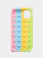 Бирюзовый чехол для iPhone 11, серия Pop it, антистресс
