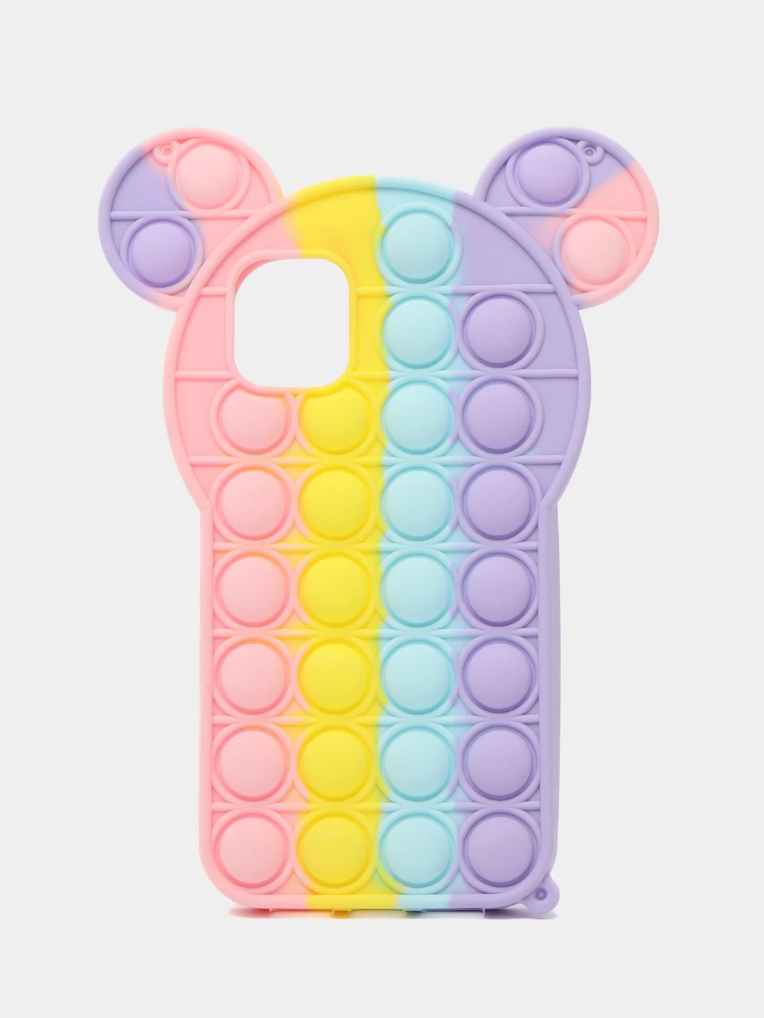 Желтый чехол для iPhone 11, серия Pop it, антистресс