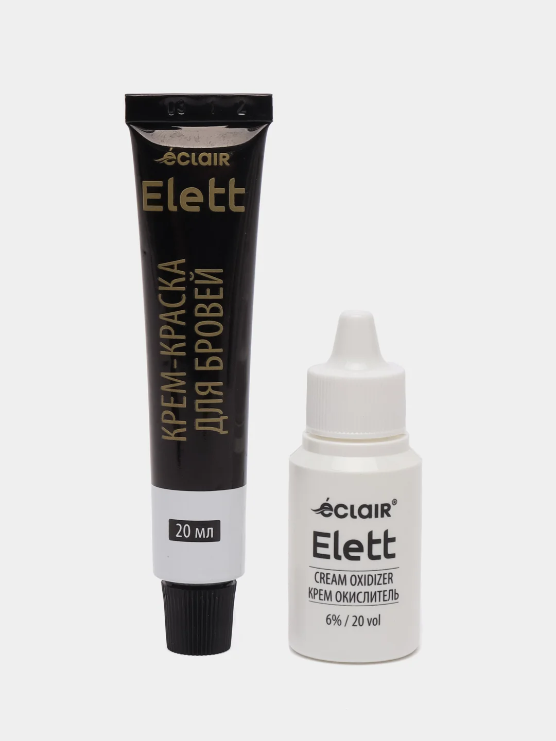 Крем-краска для бровей и ресниц Eclair Elett