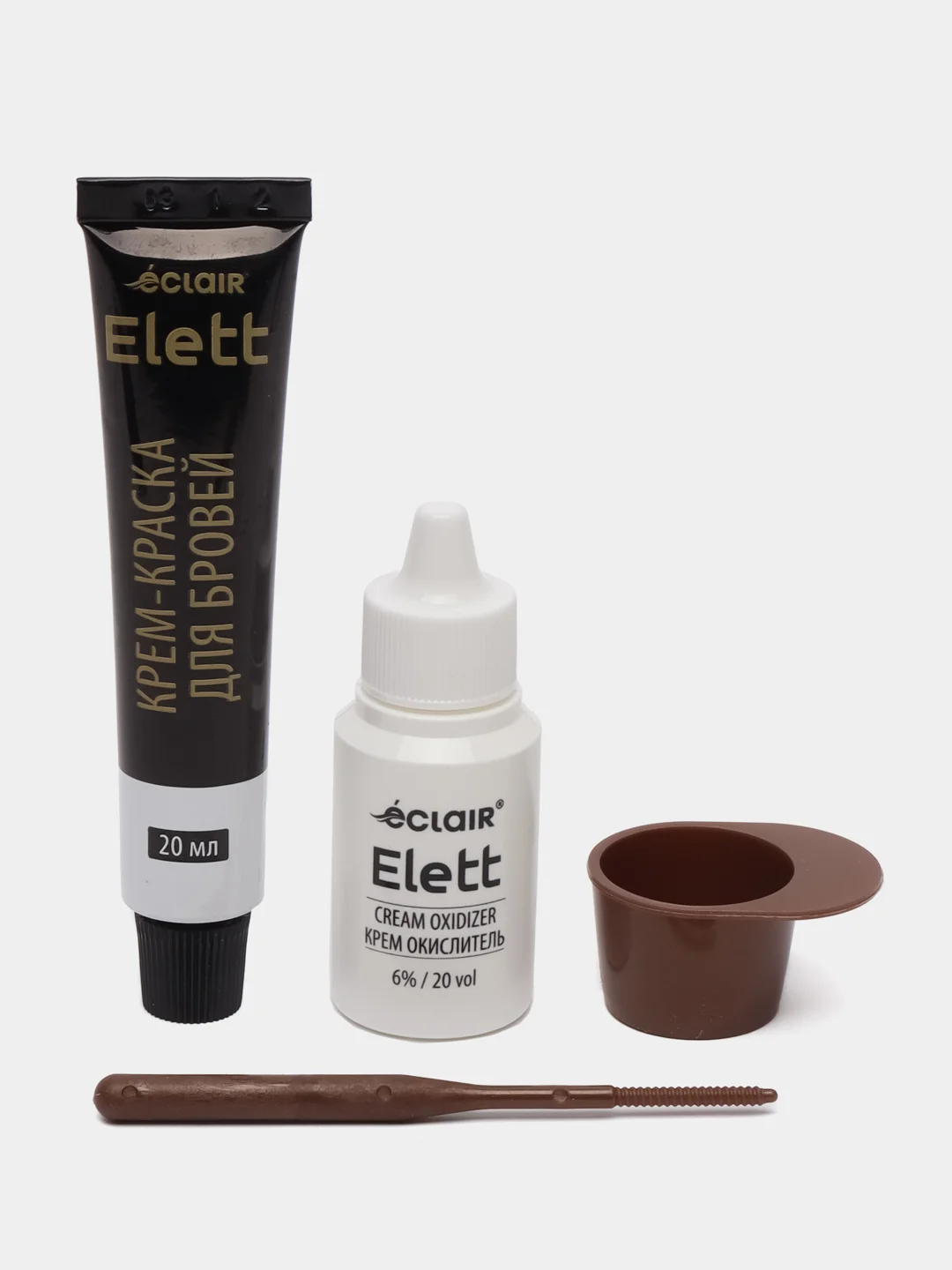 Крем-краска для бровей и ресниц Eclair Elett