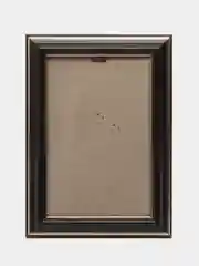 Черный фоторамка 10х15 со стеклом, набор 1-4 шт, профиль 2