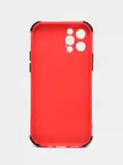 Красный противоударный чехол для iPhone 12 Pro Max/Oppo Realme C3, силиконовый