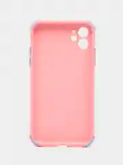 Розовый противоударный чехол для iPhone 12 Pro Max/Oppo Realme C3, силиконовый