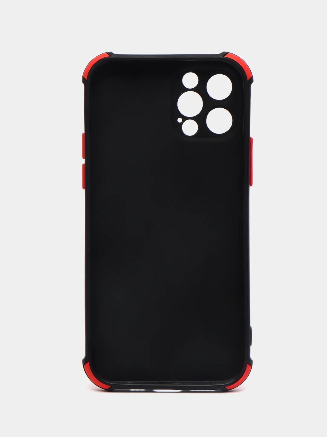 Черный противоударный чехол для iPhone 12 Pro Max/Oppo Realme C3, силиконовый
