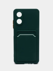 Чехол для OPPO A17 / A17K (Оппо А17 / 17К), силиконовый прозрачный