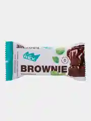 Протеиновое пирожное брауни ProteinRex Brownie, мятное, без сахара, 50г