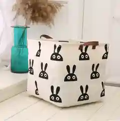 Черный корзина для хранения