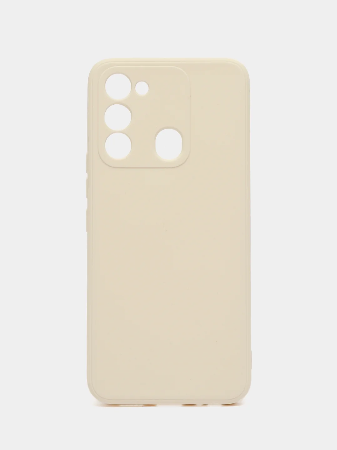 Кремовый чехол Tecno Spark Go 2022 Spark 8C Техно Спарк Го 2022 Спарк 8С силиконовый прозрачный
