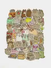 Ледяной наклейки стикеры для творчества, мемы, стикерпак, сердечки, котики, бабочки, капибара 50 шт