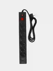 Белый сетевой фильтр-удлинитель с USB Buro, удлинитель юсб, 1,8 м / 3 м / 5 м