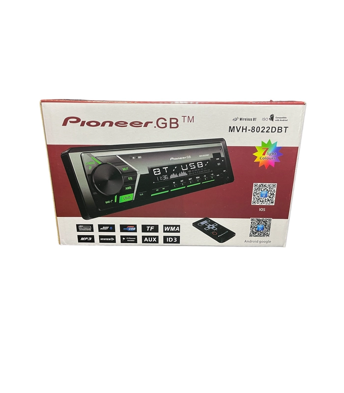 Автомагнитола Pioneer.GB 8022 (Bluetooth/USB/AUX/FM)