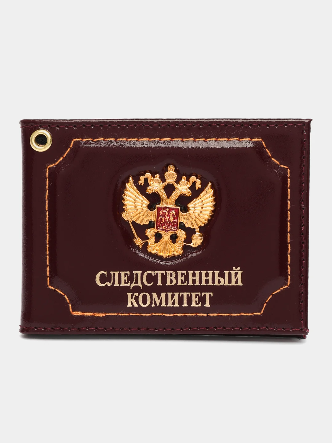 Бордовый обложка на удостоверение Следственный комитет
