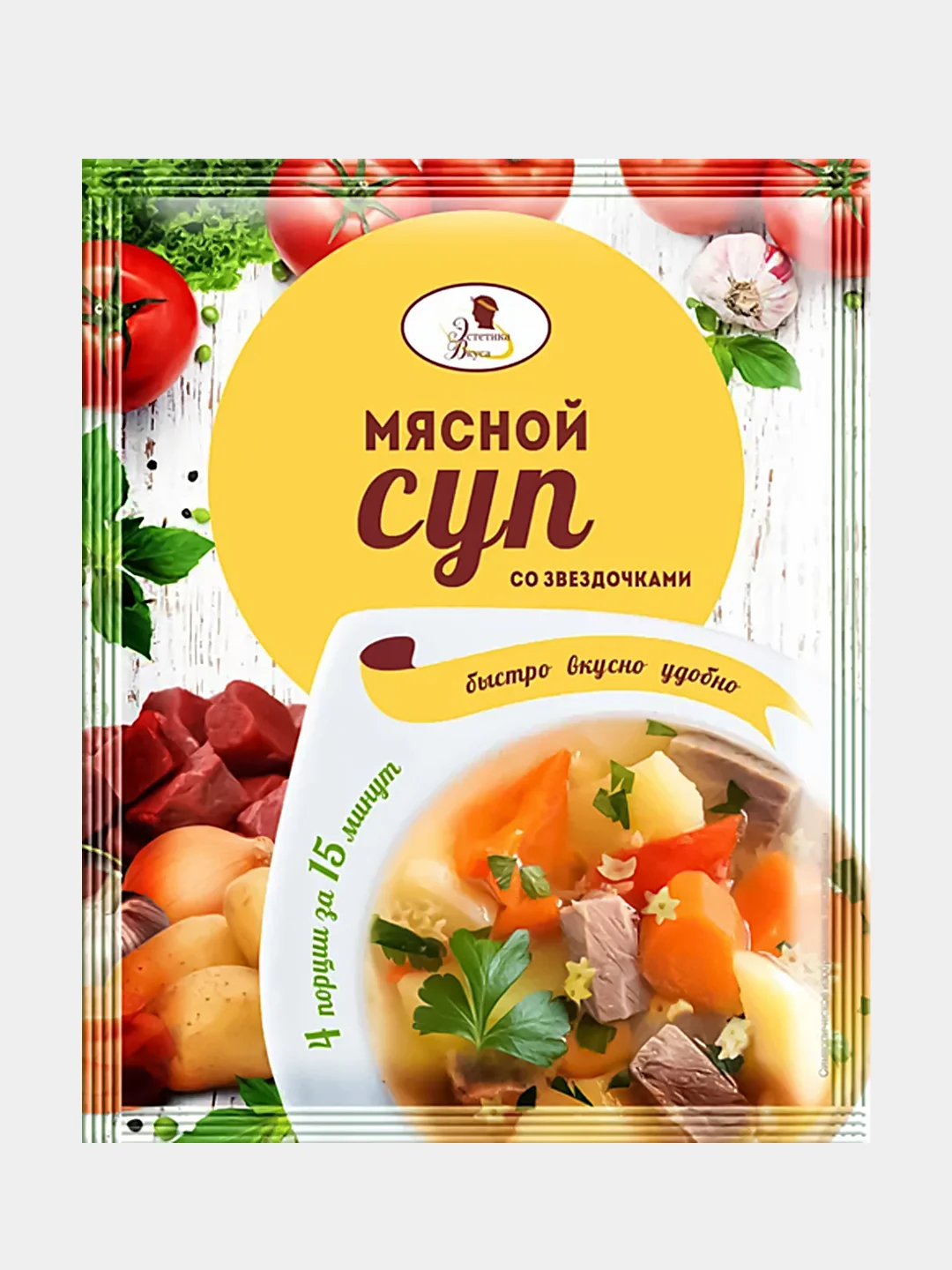 Суп быстрого приготовления Эстетика вкуса, 60 г
