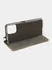 Золотой чехол-книжка для Xiaomi Redmi 12 (Сяоми Редми 12)