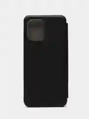 Черный чехол-книжка для Xiaomi Redmi 12 (Сяоми Редми 12)