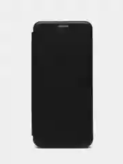 Черный чехол-книжка для Xiaomi Redmi 12 (Сяоми Редми 12)