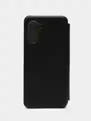 Черный чехол-книжка для Realme 10 (Реалми 10), из экокожи