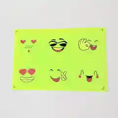 Светоотражающие наклейки "Смайлики"