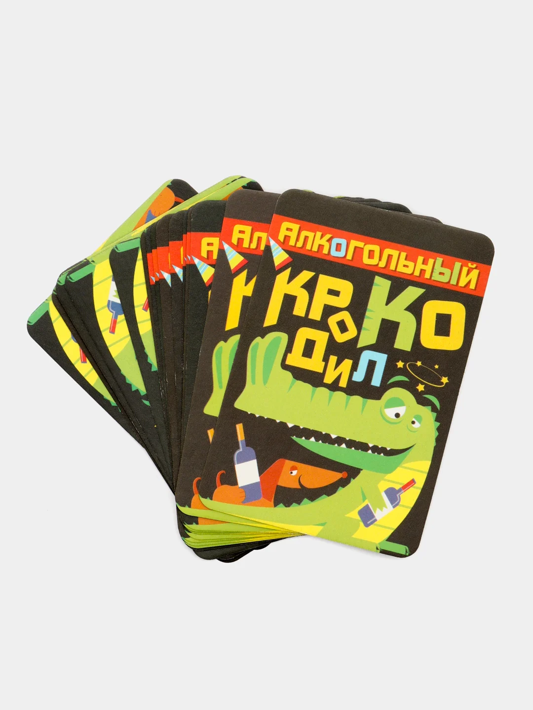 Фанты "Алкогольный крокодил", 20 карточек