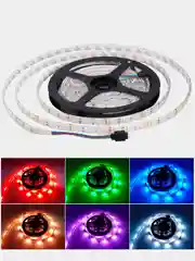 Светодиодная лента, с пультом, Bluetooth, 5 м, 10 м, 5050 RGB IP65