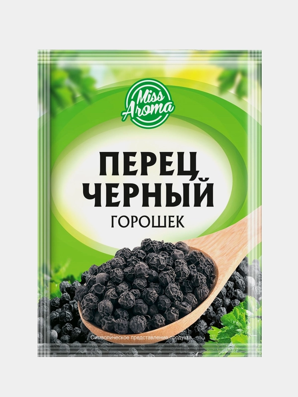 Перец черный "Miss Aroma", горошек, 50 г