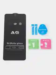 Черный защитное матовое стекло для Samsung Galaxy A24 (Самсунг Галакси А24)