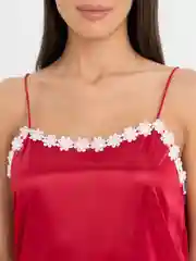 Алый пижама женская
