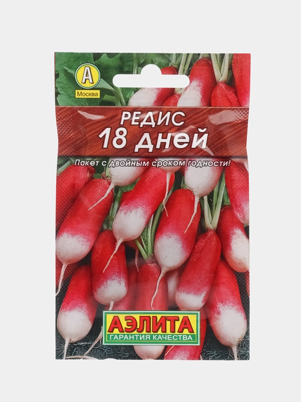 Семена Редис "18 дней", 2 г, Аэлита, серия Лидер