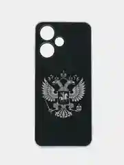 Приглушённый хаки чехол на Infinix Hot 30 Play (Инфиникс Хот 30 Плей) прозрачный, с рисунком