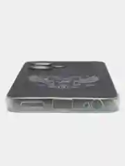 Приглушённый хаки чехол на Infinix Hot 30 Play (Инфиникс Хот 30 Плей) прозрачный, с рисунком